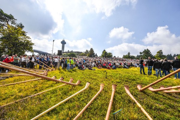 Alphornmesse auf dem Ettelsberg